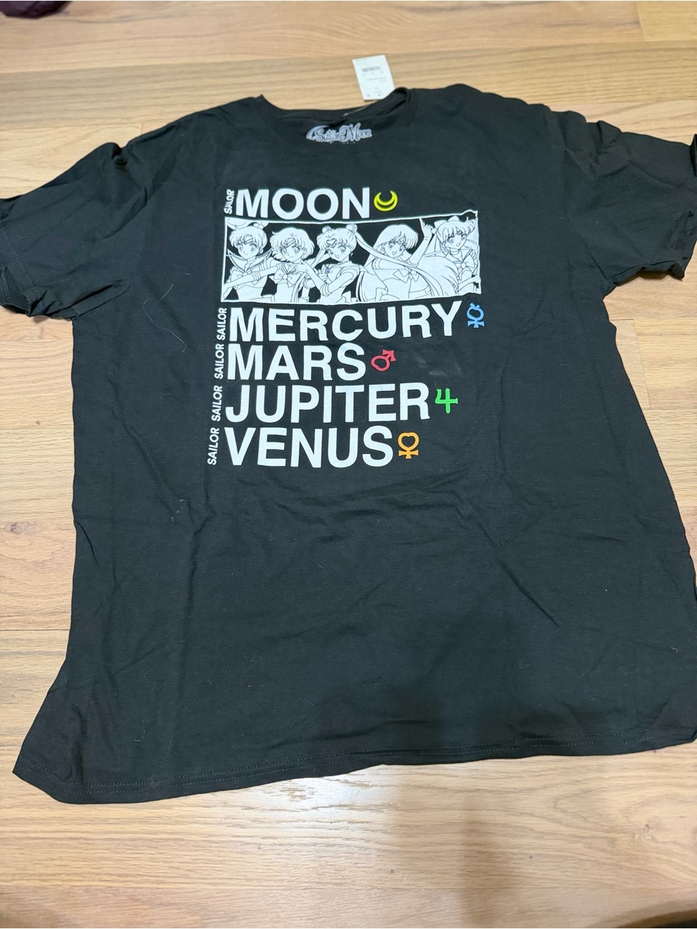 Sailor Moon Graphic Tee - Black